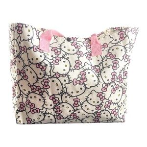 Hello Kitty Tote Bag with Pink Handles